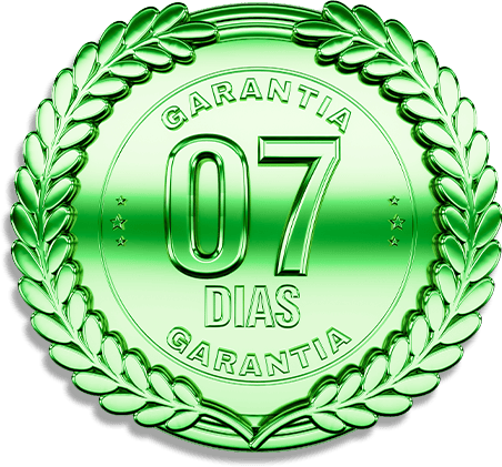 Selo de garantia de 7 dias